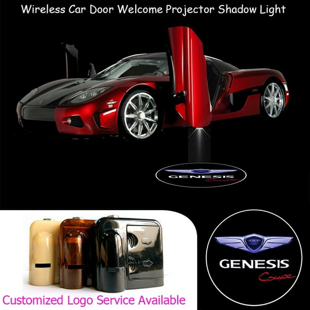 Wireless Shelby Cobra GT500 Logo Car Door Projector Laser Shadow Light For For d